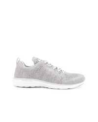 Apl Perforated Lace Up Sneakers