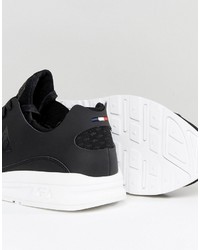 Le Coq Sportif Pure Lea Sport Sneakers In Black 1720548