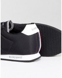 Le Coq Sportif Raceron Nylon Sneakers In Black 1711237