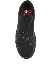 Bruno Bordese Star Patches Neoprene Leather Sneakers