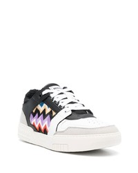Missoni Stripe Detail Lace Up Sneakers