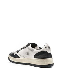 AUTRY Vintage Finish Low Top Sneakers