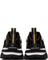 VERSACE JEANS COUTURE White Black Trail Trek Sneakers