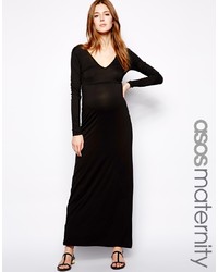 Asos Maternity Maxi Dress With Sleeve