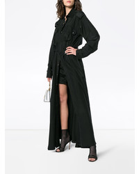 Faith Connexion Button Down Mini Dress With Trench Coat