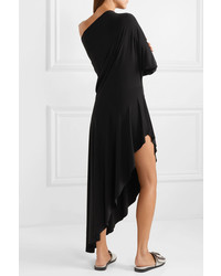 Norma Kamali Convertible Stretch Jersey Maxi Dress