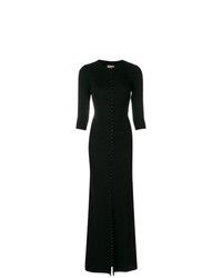 Murmur Hook Front Fitted Maxi Dress