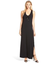 Vince Camuto Lace Up Maxi Dress
