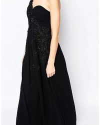 Little Mistress One Shoulder Maxi Dress