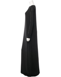 Jean Paul Gaultier Long Sleeve Maxi Dress