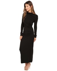Vivienne Westwood Long Sleeve Maxi Taxa Dress