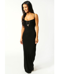 Boohoo Lucy Strappy Cross Over Back Maxi Dress