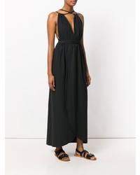 Caravana Nefeli Halter Tie Neck Dress, $386 | farfetch.com | Lookastic