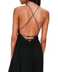 Missguided Plunging Maxi Dress