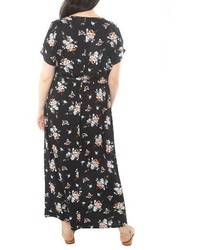 Dorothy Perkins Plus Size Cold Shoulder Jersey Maxi Dress