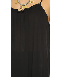 Skin Drape Back Beach Maxi Dress