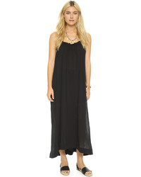 Skin Drape Back Beach Maxi Dress