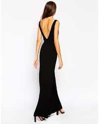 Asos Tall Plunge Front Maxi Dress