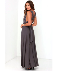 LuLu*s Tricks Of The Trade Forest Green Maxi Dress