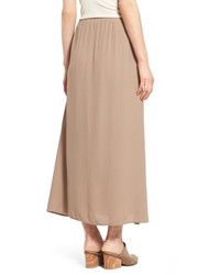 Eileen Fisher A Line Silk Maxi Skirt