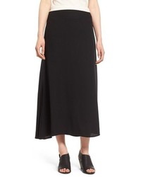 Eileen Fisher A Line Silk Maxi Skirt
