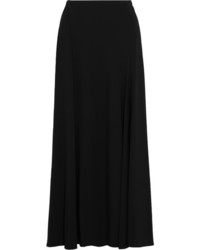DKNY Crepe Maxi Skirt Black
