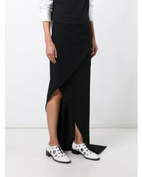 Ann Demeulemeester Long Asymmetric Wrap Skirt