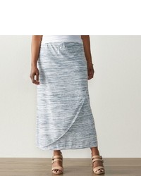 Plus Size Sonoma Goods For Lifetm Faux Wrap Maxi Skirt