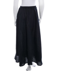 eskandar Wool Maxi Skirt