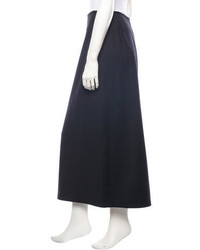 Jil Sander Wool Maxi Skirt