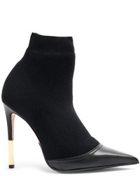 Balmain Aurore Knitted Ankle Boots