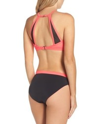 Zella Mesh Inset Bikini Top