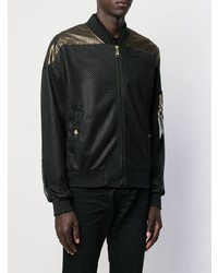 VERSACE JEANS COUTURE Mesh Bomber Jacket