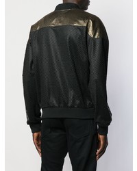 VERSACE JEANS COUTURE Mesh Bomber Jacket