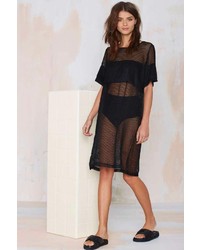 Motel Arrow Mesh Swim Cover Up