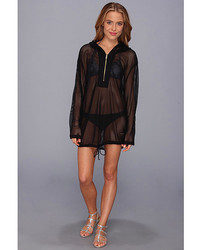 Vince Camuto Glamorous Outdoors Hoodie Cover Up