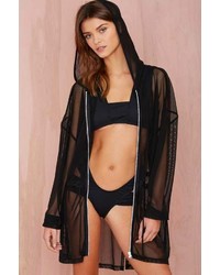 Nasty Gal Where The Sun Dont Shine Mesh Cover Up