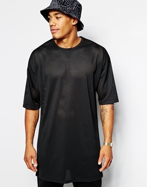 m&s longline t shirt