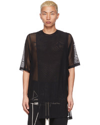 Rick Owens Black Champion Edition Toga T Shirt