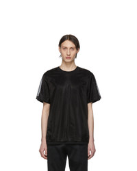 Helmut Lang Black Double Short Sleeve T Shirt