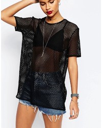 Asos Collection Oversized Mesh Tee