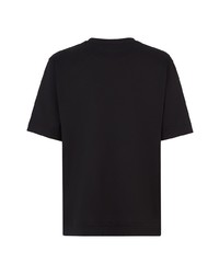 Fendi Tech Mesh Pockets Oversize T Shirt