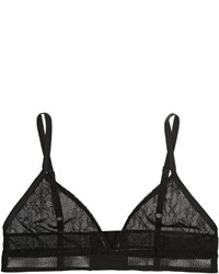 Alice + Olivia Lace And Mesh Bra Top