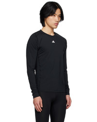 adidas Originals Black Techfit Training Long Sleeve T Shirt