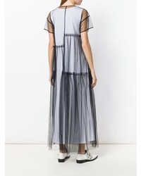 P.A.R.O.S.H. Tulle Layer Maxi Dress
