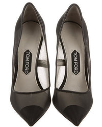 Tom Ford Mesh Pointed Toe Pumps