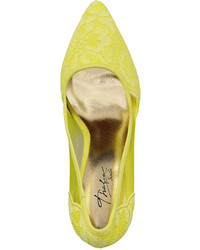 Thalia Sodi Natalia Mesh Pointed Toe Floral Pumps Created For Macys Shoes