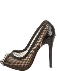 Christian Louboutin Spiked Mesh Pumps