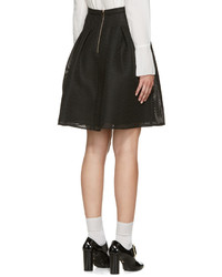 Burberry Black Duddon Skirt