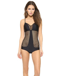 Luli Fama For Your Eyes Only One Piece Swimsuit